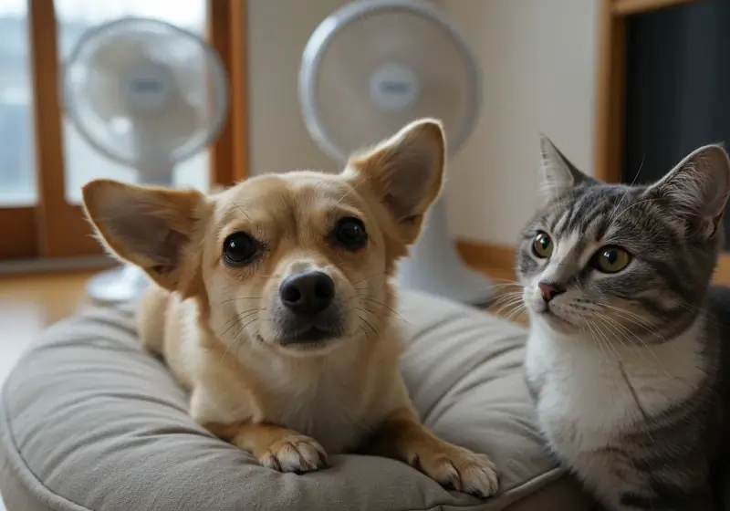 댕냥이 쿨쿨! 반려동물선풍기 똑똑한 선택 & 안전 사용법