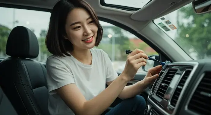 자동차 에어컨 냄새, 원인부터 완벽 제거까지! 5분 완성 꿀팁
